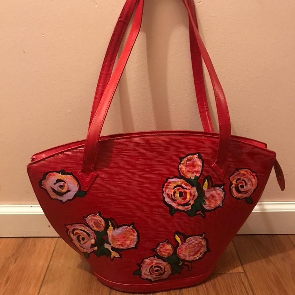 Auth Louis Vuitton Saint Jacques tote